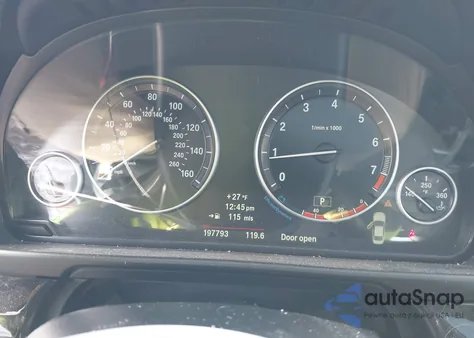 2012 BMW 528I xDrive из США, поврежденный, VIN WBAXH5C53CDW02705